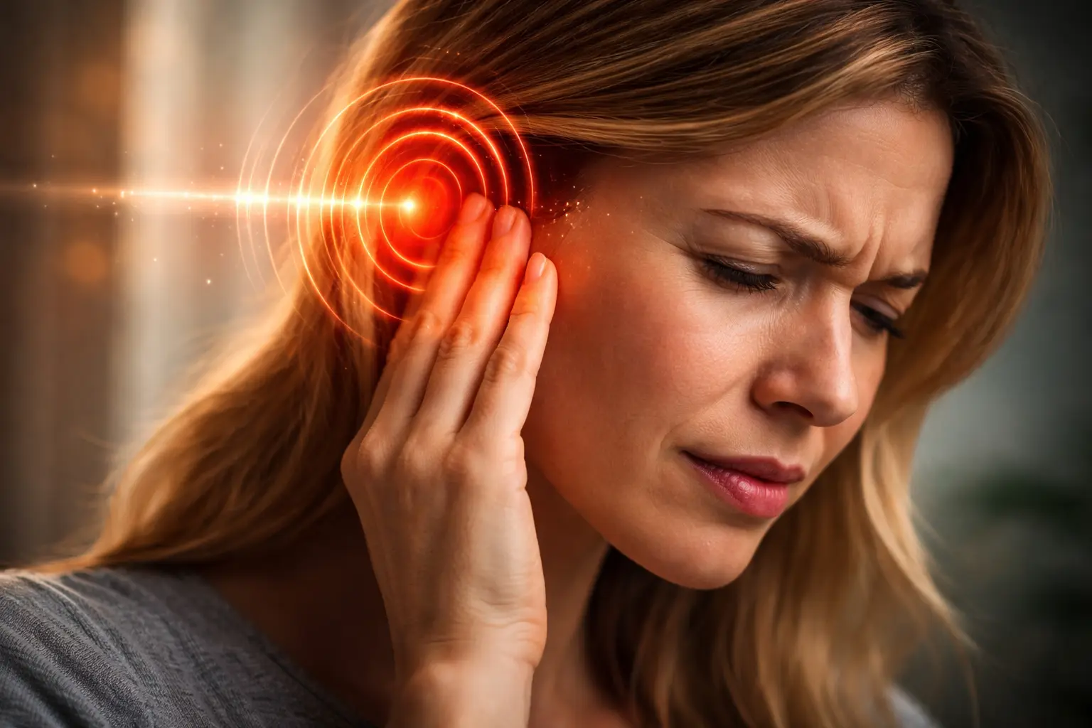 ¿Qué significa que escuches un pitido en el oído derecho?