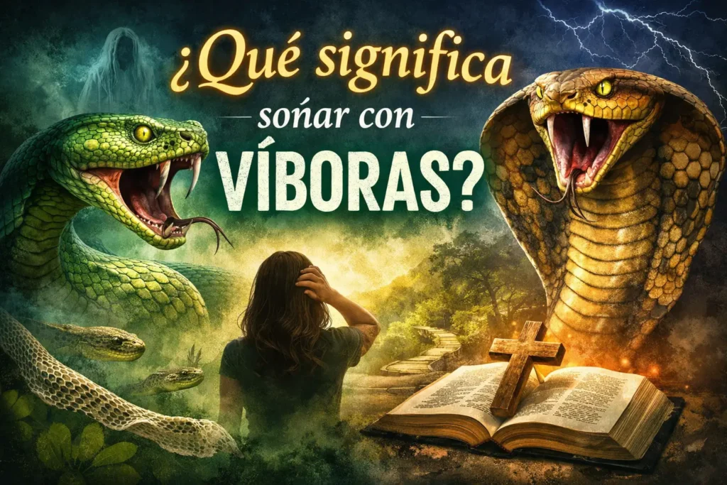 qué significa soñar con víboras interpretación espiritual y advertencia en sueños
