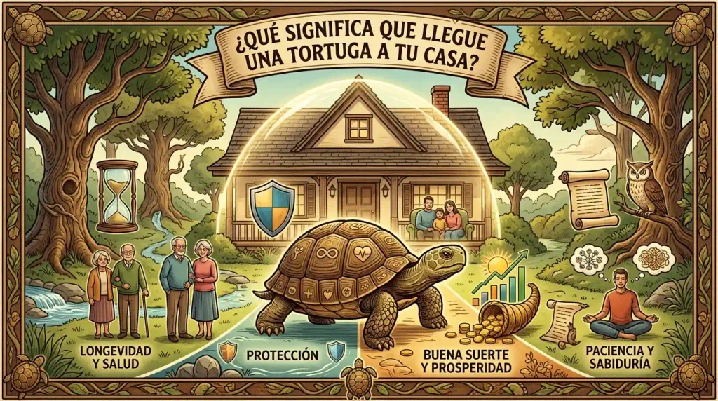 tortuga llega a casa significado
